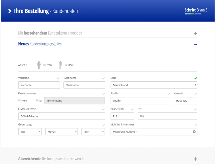 Alfahosting-Kundendaten